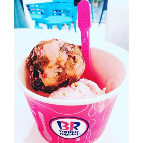Baskin-Robbins Donut Sundae