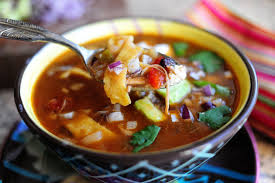 Chicken Tortilla Soup (Hold the Tortilla)
