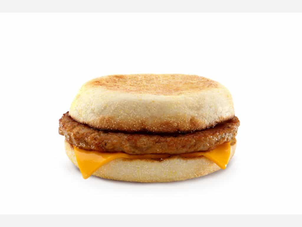 Sausage McMuffin from McDonald’s Nurtrition & Price