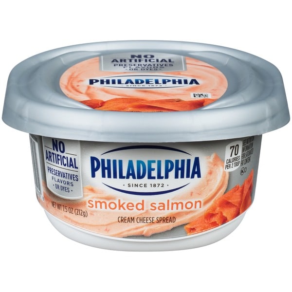 Smoked Salmon Cream Cheese Spread from Philadelphia  Nurtrition  Price