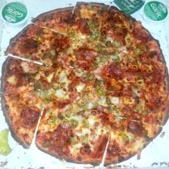 16 original crust pizza the meats from papa john s pizza
