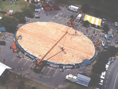 The World’s Largest Pizza Weighed Over 13 Tons!